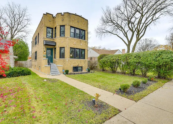 Apartamento Family W/ Deck + Yard Near Northwestern *